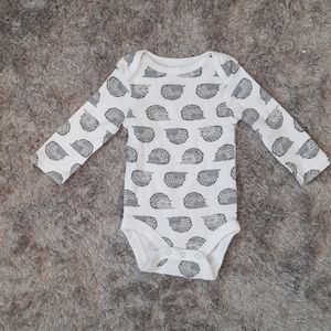 Cloud Island hedgehog onesie